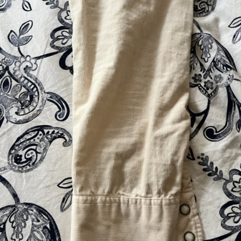 Taylor Stitch "Western Shirt" - Natural Pincord Corduroy - Mens Size XL/44 - Picture 6 of 9